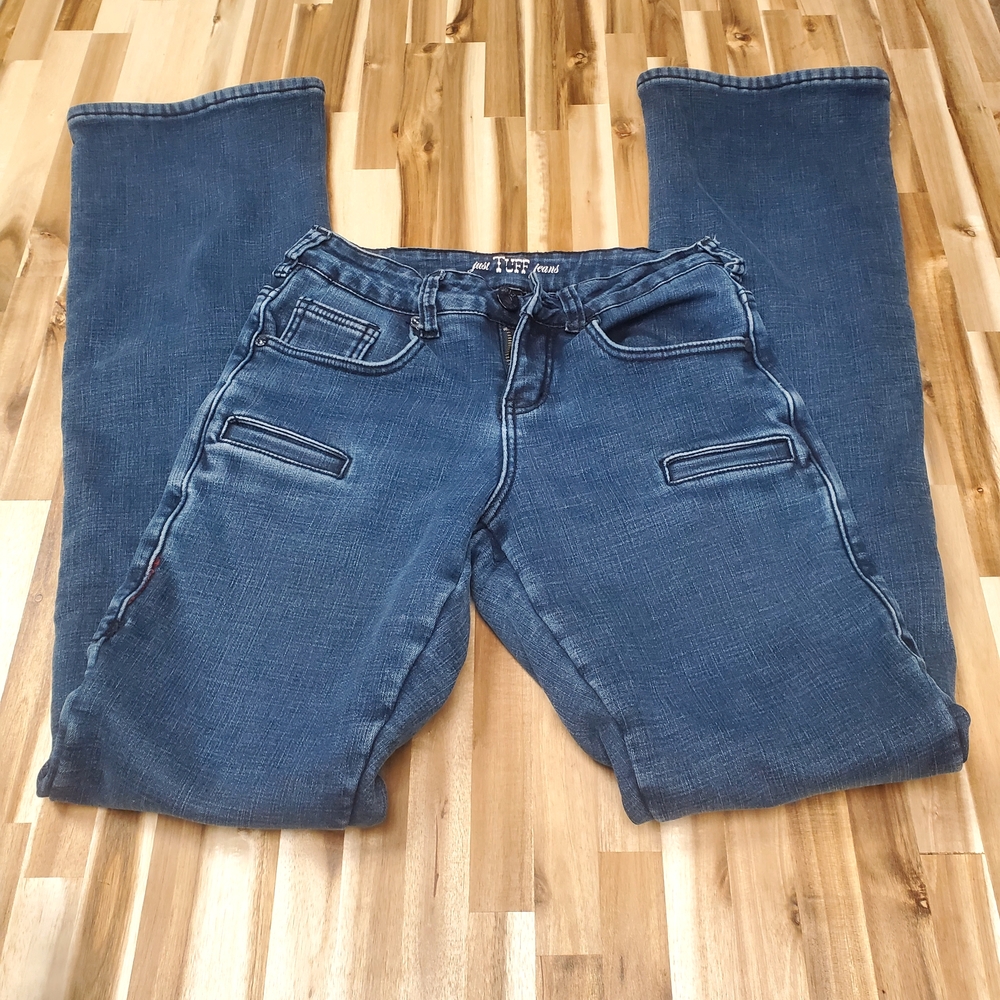 Cowgirl Tuff Dark Blue Boot Cut Jeans